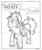 Size: 847x1000 | Tagged: safe, artist:abronyaccount, trixie, alicorn, pony, g4, cardboard wings, derp, dialogue, fake wings, insanity, monochrome, princess