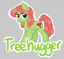 Size: 1280x1184 | Tagged: safe, artist:velocityraptor, tree hugger, g4, make new friends but keep discord, female, looking at you, smiling, solo