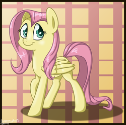 Size: 956x946 | Tagged: safe, artist:espeonna, fluttershy, g4, female, solo