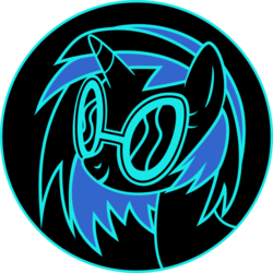 Size: 611x610 | Tagged: safe, artist:missgoldendragon, dj pon-3, vinyl scratch, pony, unicorn, g4, female, horn, mare, simple background, smiling, solo, sunglasses, transparent background, vector, vinyl's glasses