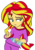 Size: 2826x4000 | Tagged: safe, artist:backgrounduser, sunset shimmer, equestria girls, g4, clothes, female, pajamas, solo