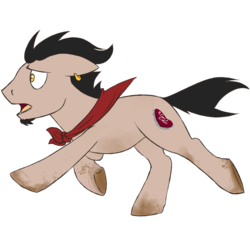 Size: 1500x1500 | Tagged: safe, artist:floots, oc, oc only, earth pony, pony, fallout equestria, commission, male, solo