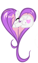 Size: 1048x1696 | Tagged: safe, artist:amethystlullaby, oc, oc only, oc:amethyst lullaby, pegasus, pony, heart pony, solo