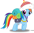 Size: 3001x2950 | Tagged: safe, artist:skrollz, rainbow dash, g4, the lost treasure of griffonstone, female, hat, high res, louz, mongolian shepherd hat, saddle bag, simple background, solo, transparent background, vector