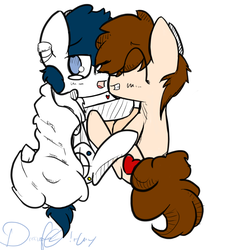 Size: 1242x1364 | Tagged: safe, artist:woona, oc, oc only, blanket, color, heart