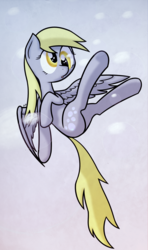 Size: 1300x2200 | Tagged: safe, artist:mang, derpy hooves, pegasus, pony, g4, :o, bubble, cute, female, flying, mare, solo, spread wings
