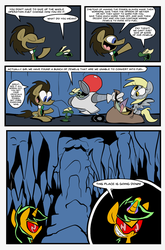Size: 1265x1920 | Tagged: safe, artist:joeywaggoner, derpy hooves, doctor whooves, time turner, oc, oc:sparky sue, alicorn, pony, g4, alicorn oc, comic, tumblr comic