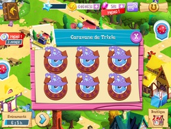 Size: 1024x768 | Tagged: safe, gameloft, doctor whooves, time turner, toe-tapper, trixie, earth pony, pony, g4, french, gameloft clones, glitch, male, screenshots, stallion, trixie army