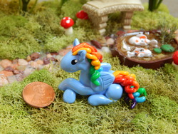 Size: 4608x3456 | Tagged: safe, artist:vivalahill, rainbow dash, g4, craft, irl, photo, sculpture, solo