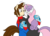 Size: 3495x2488 | Tagged: safe, artist:edcom02, artist:jmkplover, sweetie belle, spiders and magic: rise of spider-mane, g4, blushing, catsuit, crossover, crossover shipping, high res, kissing, male, older, older sweetie belle, peter parker, ponified, simple background, spider-man, spiderbelle, spiders and magic iii: days of friendship past, transparent background