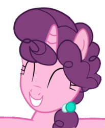 Size: 324x393 | Tagged: safe, artist:comfydove, sugar belle, pony, unicorn, g4, ^^, eyes closed, female, happy, hug, mare, simple background, solo, transparent background, vector