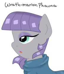 Size: 321x370 | Tagged: safe, artist:wrath-marionphauna, maud pie, earth pony, pony, g4, female, mare, open mouth, simple background, solo, transparent background