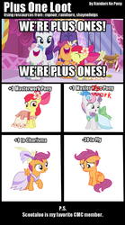 Size: 900x1620 | Tagged: safe, artist:randomnopony, apple bloom, rarity, scootaloo, sweetie belle, earth pony, pegasus, pony, unicorn, g4, make new friends but keep discord, clothes, comic, cutie mark crusaders, dress, dungeons and dragons, joke, sad, scootaloo can't fly, scootasad