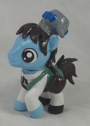 Size: 1041x1457 | Tagged: safe, artist:gryphyn-bloodheart, pony, brushable, customized toy, gregory, irl, over the garden wall, photo, ponified, sculpted, toy