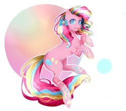 Size: 2151x1901 | Tagged: safe, artist:tsuukiusa, part of a set, pinkie pie, g4, female, open mouth, rainbow power, simple background, smiling, solo, transparent background