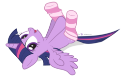 Size: 960x600 | Tagged: safe, artist:dm29, twilight sparkle, alicorn, pony, g4, clothes, cute, female, julian yeo is trying to murder us, mare, simple background, socks, solo, striped socks, transparent background, twiabetes, twilight sparkle (alicorn)