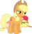 Size: 3911x4279 | Tagged: safe, artist:masem, apple bloom, applejack, g4, make new friends but keep discord, my little pony: friendship is magic, .ai available, absurd resolution, clothes, dress, gala dress, raspberry, simple background, spittle, tongue out, transparent background, vector