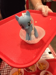Size: 960x1280 | Tagged: safe, bootleg, concerned pony, costco, photo, tray