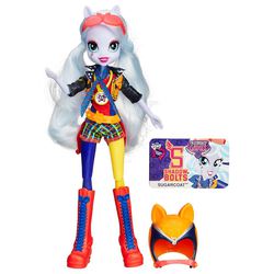 Size: 880x880 | Tagged: safe, sugarcoat, equestria girls, g4, my little pony equestria girls: friendship games, doll, equestria girls logo, merchandise, outfit, sporty style