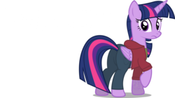 Size: 3948x2216 | Tagged: safe, artist:zacatron94, twilight sparkle, alicorn, pony, g4, clothes, crossover, daylight, female, high res, looking back, mare, simple background, solo, transparent background, twilight sparkle (alicorn)