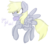 Size: 1098x1042 | Tagged: safe, artist:baaphometh, derpy hooves, pegasus, pony, g4, female, letter, mare, mouth hold, simple background, solo, transparent background