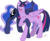 Size: 6780x5570 | Tagged: safe, artist:90sigma, artist:silfoe, princess luna, twilight sparkle, alicorn, pony, g4, absurd resolution, blushing, colored, eyes closed, female, lesbian, mare, ship:twiluna, shipping, simple background, transparent background, twilight sparkle (alicorn), vector