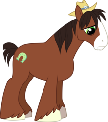 Size: 5190x5860 | Tagged: safe, artist:90sigma, trouble shoes, earth pony, pony, appleoosa's most wanted, g4, absurd resolution, male, simple background, solo, stallion, transparent background, vector