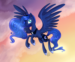 Size: 2400x2000 | Tagged: safe, artist:candy-behemoth, princess luna, g4, female, high res, solo