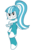 Size: 549x870 | Tagged: safe, sonata dusk, g4, alternate hairstyle, crossover, jenny wakeman, my life as a teenage robot, simple background, transparent background