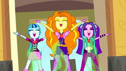 Size: 1920x1080 | Tagged: safe, artist:anon3434, edit, edited screencap, editor:anon3434, screencap, adagio dazzle, aria blaze, sonata dusk, human, equestria girls, g4, diaper, diaper edit, diaper fetish, female, non-baby in diaper, the dazzlings