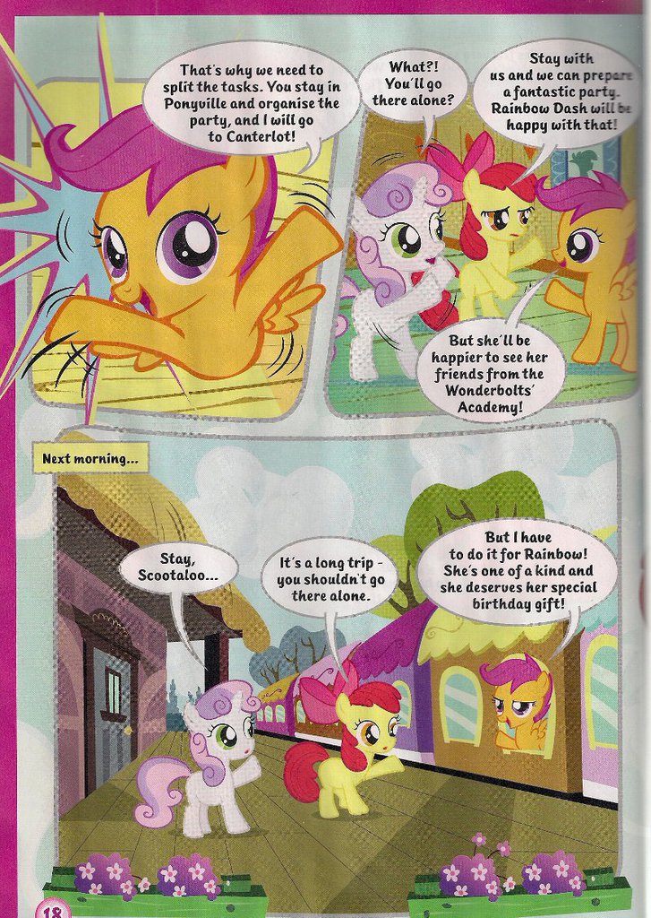 Safe Apple Bloom Scootaloo Sweetie Belle Official Comic Cutie Mark Crusaders