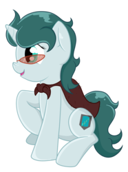 Size: 700x942 | Tagged: artist needed, safe, oc, oc only, oc:aquaria lance, pony, unicorn, cape, clothes, glasses, simple background, solo, transparent background