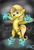 Size: 2500x3700 | Tagged: safe, artist:setharu, oc, oc only, oc:psychoshy, pegasus, pony, fallout equestria, fallout equestria: project horizons, fallout, female, high res, power hoof, solo