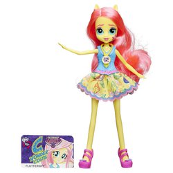 Size: 1500x1500 | Tagged: safe, fluttershy, equestria girls, g4, my little pony equestria girls: friendship games, doll, female, school spirit, solo