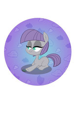 Size: 400x618 | Tagged: safe, artist:bunnimation, boulder (g4), maud pie, g4, button, female, filly, solo, younger
