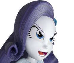 Size: 1400x1200 | Tagged: safe, artist:3d thread, artist:creatorofpony, rarity, equestria girls, g4, 3d, 3d model, blender, female, solo