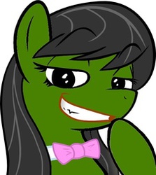 Size: 227x255 | Tagged: safe, octavia melody, g4, female, meme, pepe the frog, rare pepe, simple background, solo, white background