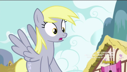 Size: 1920x1080 | Tagged: safe, screencap, derpy hooves, pegasus, pony, g4, slice of life (episode), female, mare, solo