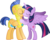 Size: 3714x3000 | Tagged: safe, artist:theshadowstone, flash sentry, twilight sparkle, alicorn, pegasus, pony, g4, bipedal, cheek kiss, couple, female, high res, kissing, male, mare, ship:flashlight, shipping, simple background, stallion, straight, transparent background, twilight sparkle (alicorn), vector