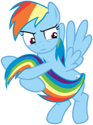 Size: 1220x1644 | Tagged: safe, artist:jp, derpibooru exclusive, rainbow dash, g4, make new friends but keep discord, female, simple background, solo, svg, tail hold, transparent background, vector