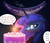 Size: 1400x1205 | Tagged: safe, artist:darkflame75, princess luna, lunadoodle, g4, cake, female, solo, speech bubble