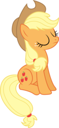 Size: 5248x11320 | Tagged: safe, artist:djdavid98, artist:uxyd, applejack, pony, appleoosa's most wanted, g4, .ai available, absurd resolution, female, simple background, sitting, solo, transparent background, vector