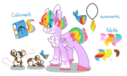 Size: 1023x614 | Tagged: safe, artist:narnicorn, oc, oc only, oc:astral, mouse, customized toy, freckles, genderfluid, pet, pet oc