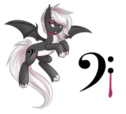 Size: 3000x2722 | Tagged: safe, artist:askbubblelee, oc, oc only, bat pony, pony, high res, simple background, solo, transparent background