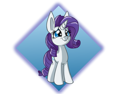 Size: 900x700 | Tagged: safe, artist:heir-of-rick, part of a set, rarity, g4, cutie mark, female, impossibly large ears, solo