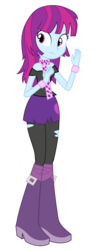 Size: 1881x5000 | Tagged: safe, artist:amante56, mystery mint, equestria girls, g4, background human, boots, clothes, cute, female, leggings, scarf, shoes, simple background, skirt, solo, transparent background, vector