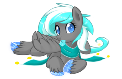 Size: 1821x1178 | Tagged: safe, artist:doomcakes, oc, oc only, oc:kyuflake, pegasus, pony, cloud, simple background, solo, transparent background