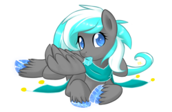 Size: 1821x1178 | Tagged: safe, artist:doomcakes, oc, oc only, oc:kyuflake, pegasus, pony, cloud, female, mare, simple background, solo, transparent background