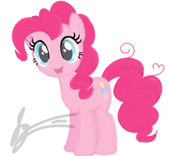 Size: 1100x1000 | Tagged: safe, artist:jessesmash32, pinkie pie, earth pony, pony, g4, female, solo