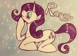 Size: 1024x744 | Tagged: safe, artist:zeri-two, rarity, g4, anatomically incorrect, female, incorrect leg anatomy, solo